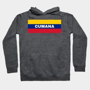 Cumana City in Venezuelan Flag Colors Hoodie